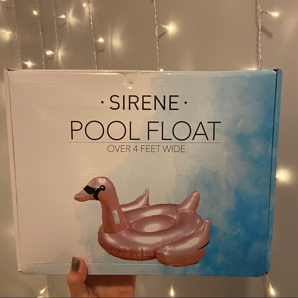 Sirene - Metallic/Shimmer Pink Pool Float